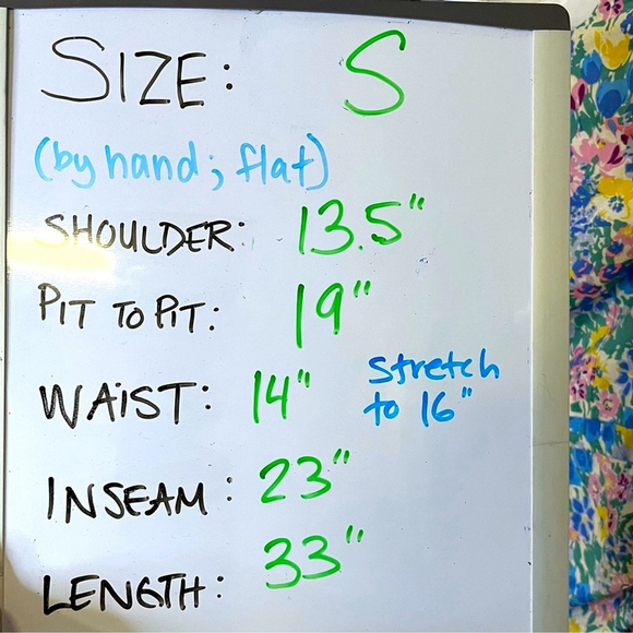 En Saison Floral Mini Dress Puffed Statement Sleeve Ruching Ruffle Cotton Small - Picture 13 of 13